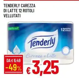 Famila TENDERLY CAREZZA DI LATTE 12 ROTOLI VELLUTATI offerta