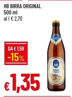 Famila HB Birra Original offerta
