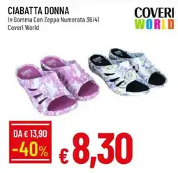 Famila Ciabatta Donna offerta