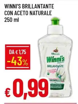 Famila WINNI'S BRILLANTANTE CON ACETO NATURALE offerta