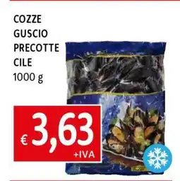Famila COZZE GUSCIO PRECOTTE CILE offerta