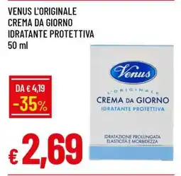 Famila VENUS L'ORIGINALE CREMA DA GIORNO IDRATANTE PROTETTIVA 50 ml offerta
