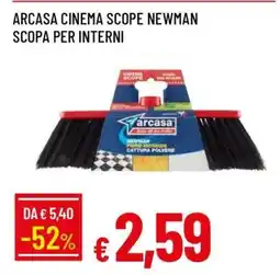 Famila ARCASA CINEMA SCOPE NEWMAN SCOPA PER INTERNI offerta