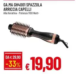 Famila GA.MA GH4001 SPAZZOLA ARRICCIA CAPELLI offerta