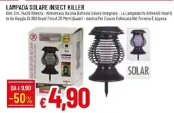 Famila LAMPADA SOLARE INSECT KILLER offerta