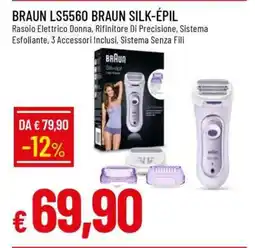 Famila BRAUN LS5560 BRAUN SILK-ÉPIL offerta