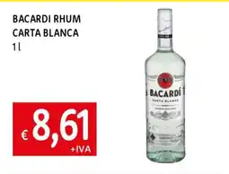Famila BACARDI RHUM CARTA BLANCA offerta