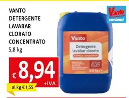Famila VANTO DETERGENTE LAVABAR CLORATO CONCENTRATO offerta