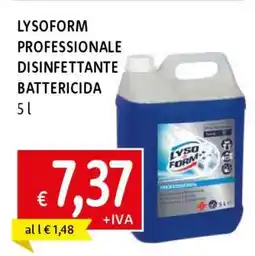 Famila LYSOFORM PROFESSIONALE DISINFETTANTE BATTERICIDA offerta