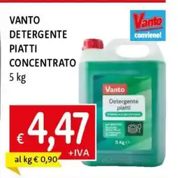 Famila VANTO DETERGENTE PIATTI CONCENTRATO offerta