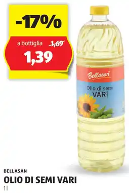 ALDI BELLASAN olio di semi vari offerta