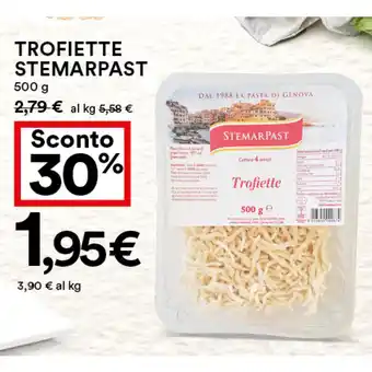 Coop TROFIETTE STEMARPAST offerta