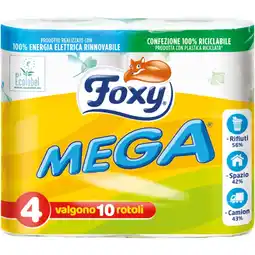 Coop CARTA IGIENICA FOXY MEGA offerta