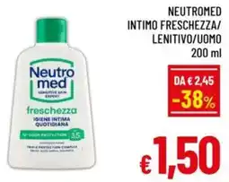 A&O Neutromed intimo freschezza/lenitivo/uomo offerta