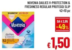 A&O Nuvenia dailies v-protection & freshness regular proteggi slip offerta