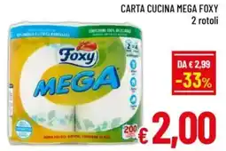 A&O Carta cucina mega foxy offerta