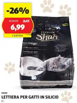 ALDI Shah lettiera per gatti in silicio offerta