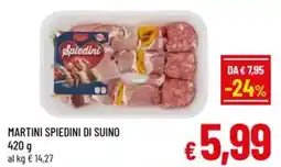 A&O Martini spiedini di suino offerta