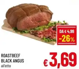 A&O Roastbeef black angus offerta