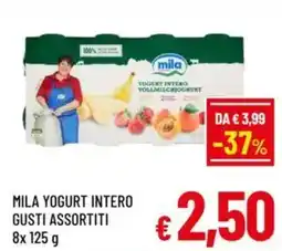 A&O Mila yogurt intero gusti assortiti offerta
