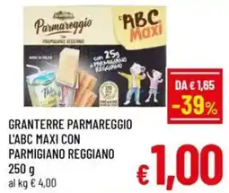 A&O Granterre parmareggio l'abc maxi con parmigiano reggiano offerta