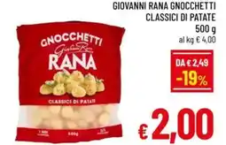 A&O Giovanni rana gnocchetti classici di patate offerta