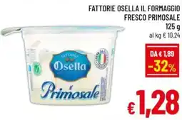 A&O Fattorie osella il formaggio fresco primosale offerta