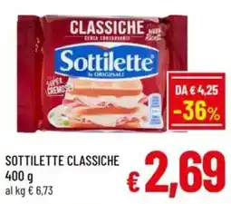 A&O Sottilette classiche offerta