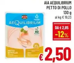 A&O Aia aequilibrium petto di pollo offerta