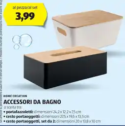 ALDI HOME CREATION Accessori da bagno a scelta tra offerta