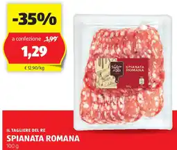 ALDI Il tagliere del re spianata romana offerta