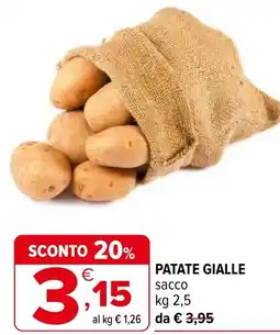 Iperal PATATE GIALLE offerta
