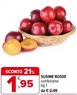 Iperal Susine rosse offerta