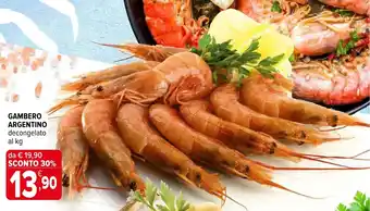 Iperal Gambero argentino offerta
