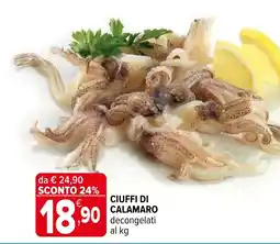 Iperal Ciuffi di calamaro decongelati offerta
