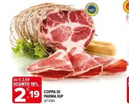 Iperal Coppa di parma igp offerta