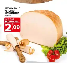 Iperal Petto di pollo al forno 100% italiano offerta