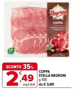 Iperal Coppa stella NEGRONI offerta