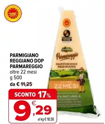 Iperal Parmigiano reggiano dop PARMAREGGIO offerta