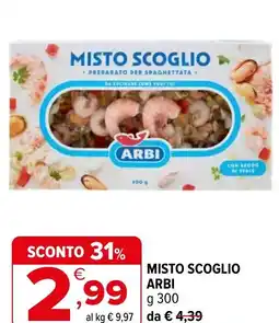 Iperal Misto scoglio ARBI offerta