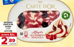 Iperal Affogato CARTE D'OR algida offerta