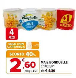 Iperal Mais BONDUELLE offerta