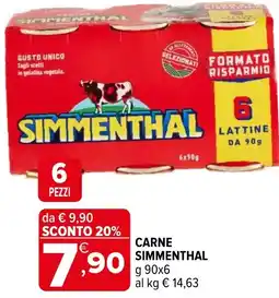 Iperal Carne SIMMENTHAL offerta