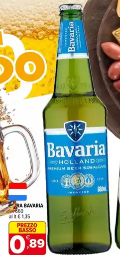 Iperal Birra BAVARIA offerta