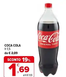 Iperal COCA COLA offerta