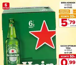 Iperal Birra HEINEKEN offerta