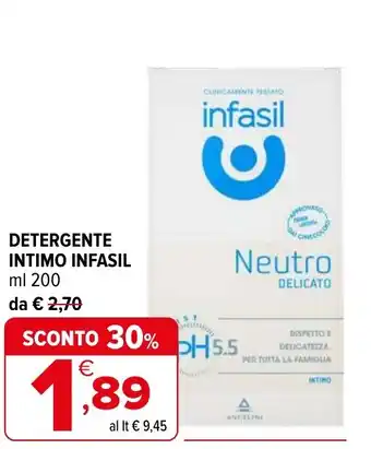 Iperal Detergente intimo INFASIL offerta
