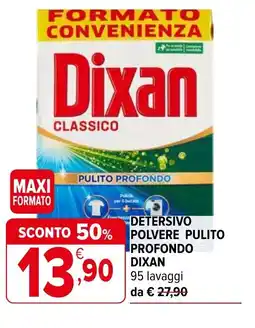 Iperal Detersivo polvere pulito profondo DIXAN offerta