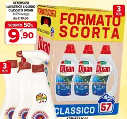 Iperal Detersivo lavatrice liquido classico DIXAN offerta