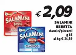 Coal SALAMINI BERETTA dassici/piccanti offerta